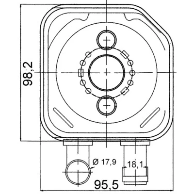 Imagen de MAHLE ORIGINAL CLC 165 000S Radiador de Aceite AUDI: A6 C5 Berlina, A4 B6 B7 VOLKSWAGEN: Passat B5 GP Berlina