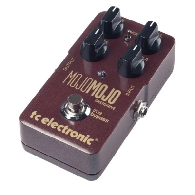 Imagen de TC Electronic MOJOMOJO OVERDRIVE Excepcional pedal de sobremarcha con espacio libre adicional, controles precisos y un interruptor voz