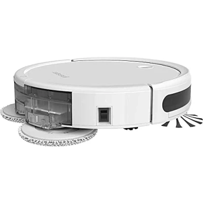 Imagen de BISSELL SpinWave Robot 2 en 1 Aspirateur et Lave Multi surfaces pour Tapis &amp; Sols Durs Contrôle par Application 130 Minutes d&#039;Autonomie Compatible avec Alexa 2931N