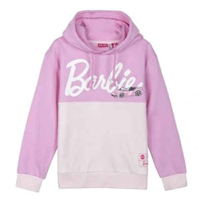 Imagen de CERDÁ LIFE&#039;S LITTLE MOMENTS Sudadera Barbie Infantil con Capucha Cotton Brushed Niños y Niñas Ropa Suave Cómoda
