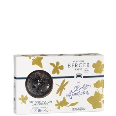 Imagen de Maison Berger Difusor Coche Lolita Lempicka Gun Métal Fragancia Difusión de Larga Duración + 1 Recarga Perfume