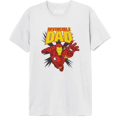 Imagen de Marvel Memarcots311 Camiseta, Blanco, XL para Hombre