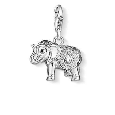 Imagen de Thomas Sabo Charm con Cierre para Mujer de Plata Ley 925/1000 Óxido Circonio