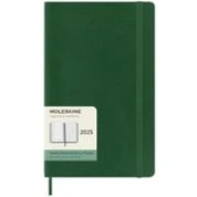 Imagen de Moleskine Weekly Planner, Agenda Semanal con Espacio para Notas 12 Meses 2025, Tapa Blanda y Cierre Elástico, Color Verde Mirto, Formato Grande 13x21 cm