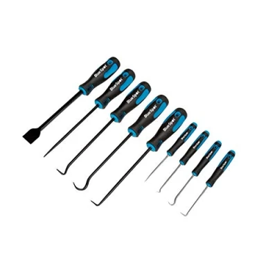Imagen de BlueSpot Tools 07959 9PCE Juego de púas y raspador gancho alta resistencia