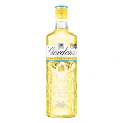 Imagen de Gordon&#039;s SICILIAN LEMON Distilled Gin 37,5% 700 ml