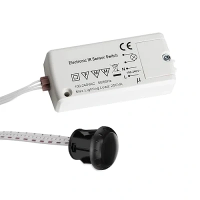 Imagen de SO TECH® Mini Sensor Detector de Movimiento Cambia a Mano Interruptor