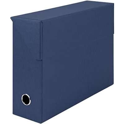 Imagen de S.O.H.O. 52903 Caja de Archivo, Azul Marino, 95 x 335 255 mm