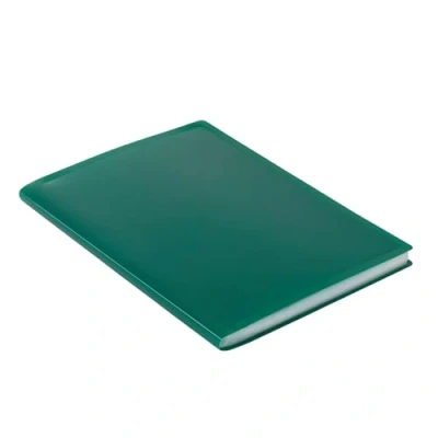 Imagen de Grafoplas 1470020 Carpeta de 30 fundas, tamaño folio, tapas PP, color verde