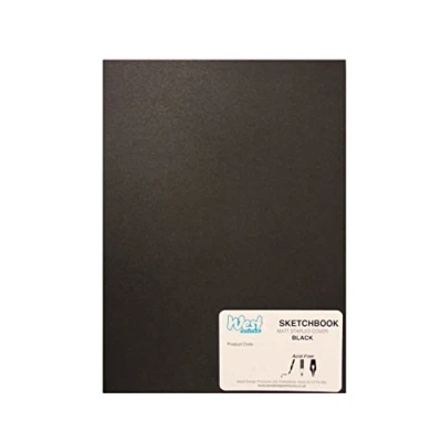 Imagen de CUADERNO DE BOCETOS RS261155, A3, NEGRO MATE, 140 g