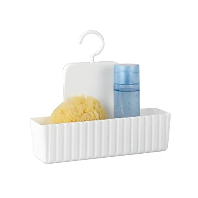 Imagen de Allstar cesta colgante para la ducha Minas Blanco Repisa de ducha, mural, Polipropileno, 25.3 x 22.5 8 cm,
