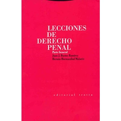Imagen de Lecciones De Derecho Penal. Parte General (ESTRUCTURAS Y PROCESOS DERECHO)