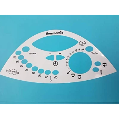 Imagen de Vinilo Adhesivo Blanco para BOTONERA/Panel Frontal O DE Control THERMOMIX TM31.