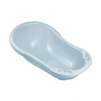 Imagen de keeeper Bañera infantil ergonómica, De 0 a 12 meses aprox, 84 cm, Wiktoria, Azul Nordic