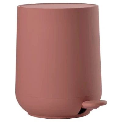 Imagen de Zone Denmark Nova Cubo de pedal (20,5 x 23,5 cm, 3 L), color rojo