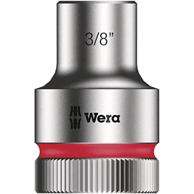 Imagen de WERA 05003618001 8790 HMC Zyklop Nuss 3/8&quot; Llave de vaso con arrastre 1/2&quot;