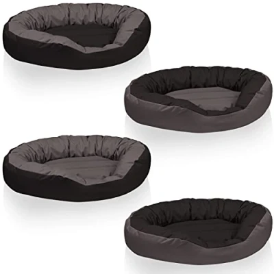 Imagen de BedDog® 4en1 Sunny Antracita/Gris XXXL Aprox. 150x120cm colchón para Perro, 13 Colores, Cama, sofá, Cesta Perro