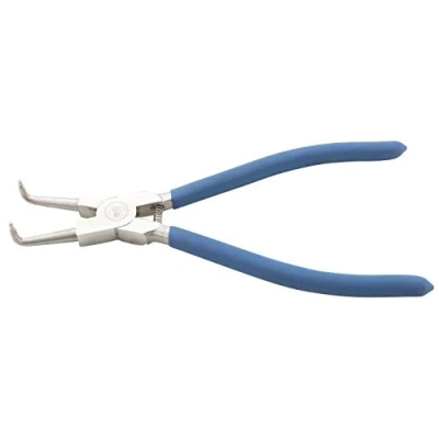 Imagen de BGS 652 4 Alicate de puntas (circlip) en ángulo para anillos retención interiores 250 mm
