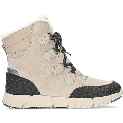Imagen de Geox J Flexyper Girl B AB, Bota de Tobillo Mujer, Beige, 37 EU
