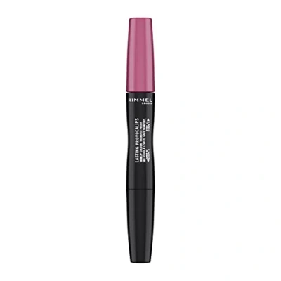 Imagen de Rimmel London. Lasting Provocalips. Labial fijo. 410 Pinky promise. Paso 1: 2.3mL, Paso2: 1.6g