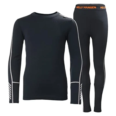 Imagen de Conjunto para niño de camiseta + legging en lana merina Helly Hansen Lifa Midweight