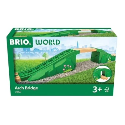 Imagen de Brio World Puente Arqueado, Accesorio para Tren Juguete, Bloques de construccion niños, Juguetes Niños 3 Años, Tren, Regalo Niño Años