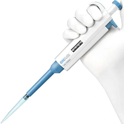 Imagen de ONiLAB Lab Micropipeta, pipetas de un solo canal volumen ajustable, 10 100ul