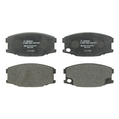 Imagen de BOSCH 0 986 494 442 Juego de pastillas freno Low Metallic