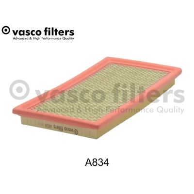 Imagen de DAVID VASCO A834 Filtro de aire 36 169 329 rectangular Cartucho filtrante con rejilla incorporada JEEP: Compass, Patriot, DODGE: Caliber Hatchback
