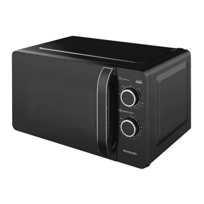 Imagen de INFINITON Microondas MW GB2090, 20 Litros, 800 W, Grill, Temporizador de 0 a 35 minutos, Apertura puerta con tirador, Negro
