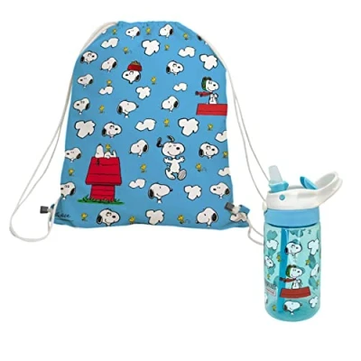 Imagen de NERTHUS FIH 1067 Set Mochila + Botella Tritan Snoopy