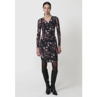 Imagen de Koroshi Vestido de tubo Multicolor multicoloured, Mujer, Talla: Large, multi/coloured