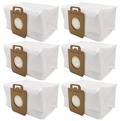 Imagen de 6 bolsas de polvo para aspiradora Nilfisk Power Series P10 P12 P20 P40 107407639 128389187