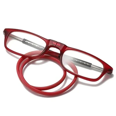 Imagen de BLUEZY Gafas Graduadas Imantadas De Lectura, Presbicia para Colgar del Cuello Ajustable, con Iman Hombre Y Mujer C,250