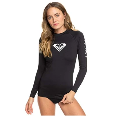 Imagen de Roxy Whole Hearted Licra De Manga Larga Con Protección Solar Upf 50 Para Mujer Mujer, anthracite, M