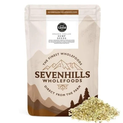 Imagen de Sevenhills Wholefoods Semilla De Cáñamo Peladas Crudas Orgánico 1kg