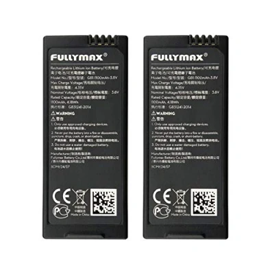 Imagen de Batería de litio para DJI Tello RC Quadcopter (2 unidades, 3,8 V, 1100 mAh)