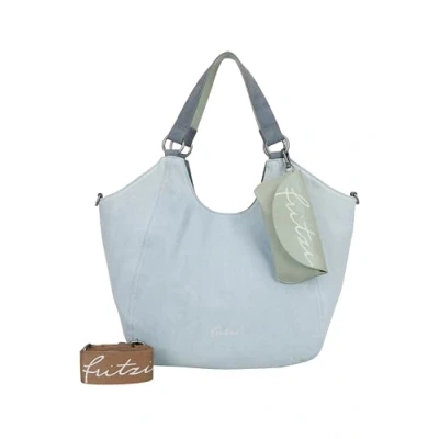 Imagen de Fritzi aus Preußen Shopper MAXI Limited Bolso shopping, Mujer, Talla: One Size, Washed denim