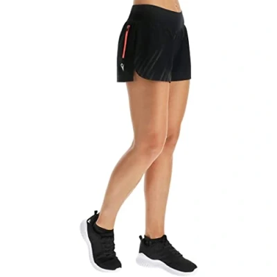 Imagen de Macron Run Scc Krystal Reflex Shorts Blk Wmn, Mujer, Negro, M