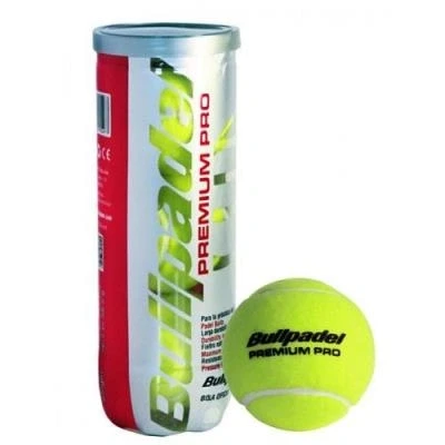 Imagen de BullPadel 8432959724973 Pack de 3 Pelotas Tenis, Unisex Adulto, Amarillo, EU