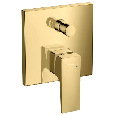 Imagen de Hansgrohe 32546990 Grifo Monomando para bañera, Aspecto Dorado Pulido, Hebelgriff