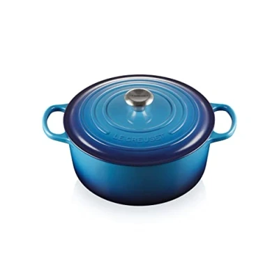 Imagen de Le Creuset Casserole Signature Azure ø 28 cm / 6.7 Liter