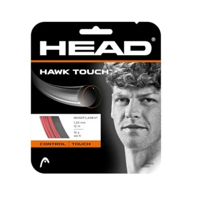 Imagen de Head Hawk Touch (Set) Cordaje de Tenis, Unisex Adulto, Rojo, 17