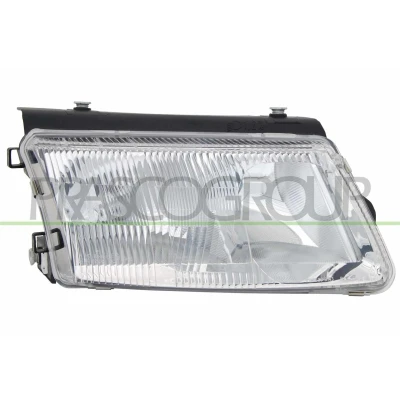 Imagen de PRASCO VG0524901 Faros derecha H7/H4 con faro antiniebla sin servomotor para reg. alcance luces VOLKSWAGEN: Passat B5 Berlina, Variant