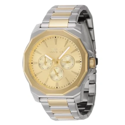 Imagen de INVICTA Speedway Reloj para Hombre Cuarzo Acero Inoxidable 42mm, Bicolor/Oro