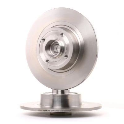 Imagen de BREMBO BEARING DISC LINE 08.A135.17 Disco de freno 270 10 4 macizo con juego cojinetes rueda, anillo sensor ABS RENAULT: SCENIC 2, GRAND 2