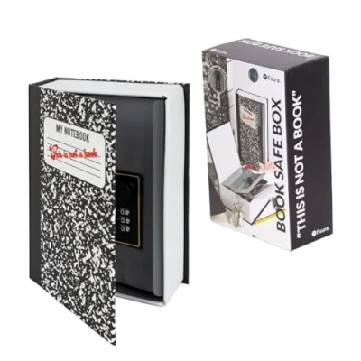 Imagen de Fisura Caja de seguridad en forma libro “this is not a book. fuerte original con cerradura combinación. dinero oculto. 18 x 11,5 cm
