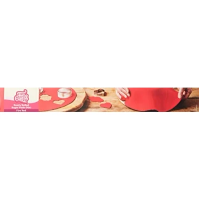 Imagen de FunCakes Disco de Pasta Azúcar Listo para Enrollar Rojo Fuego.