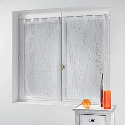 Imagen de Douceur d&#039;Intérieur 1626530 Par, Poliéster, Blanco, 2 x 90 160 CM