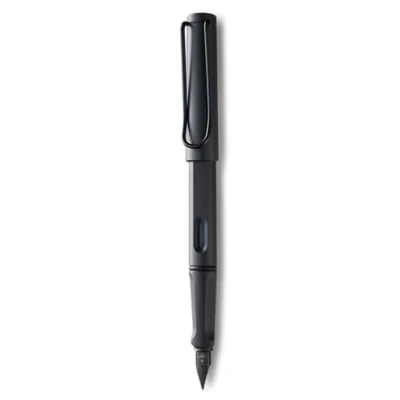 Imagen de Lamy safari umbra Pluma estilográfica con empuñadura ergonómica y plumín de acero pulido en tamaño EF ideal para cualquier escritura caligrafía incluye cartucho T 10 azul Diestro